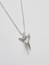 Load image into Gallery viewer, Silver Cherub Charm Necklace