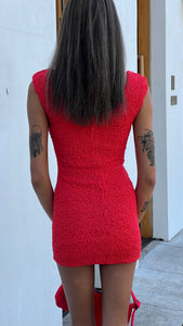 Red Odelle Dress