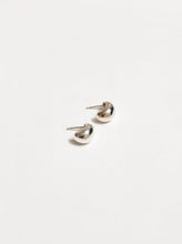 Load image into Gallery viewer, Small Silver Remy Hoops