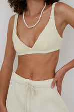 Load image into Gallery viewer, Cream Waffle Bralette