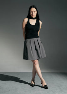 Gray Luna Skirt