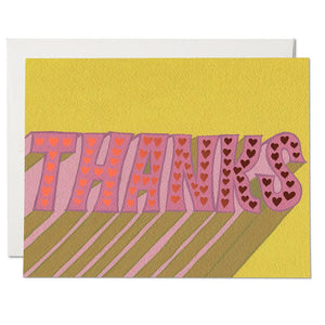Heartfelt Thanks Card