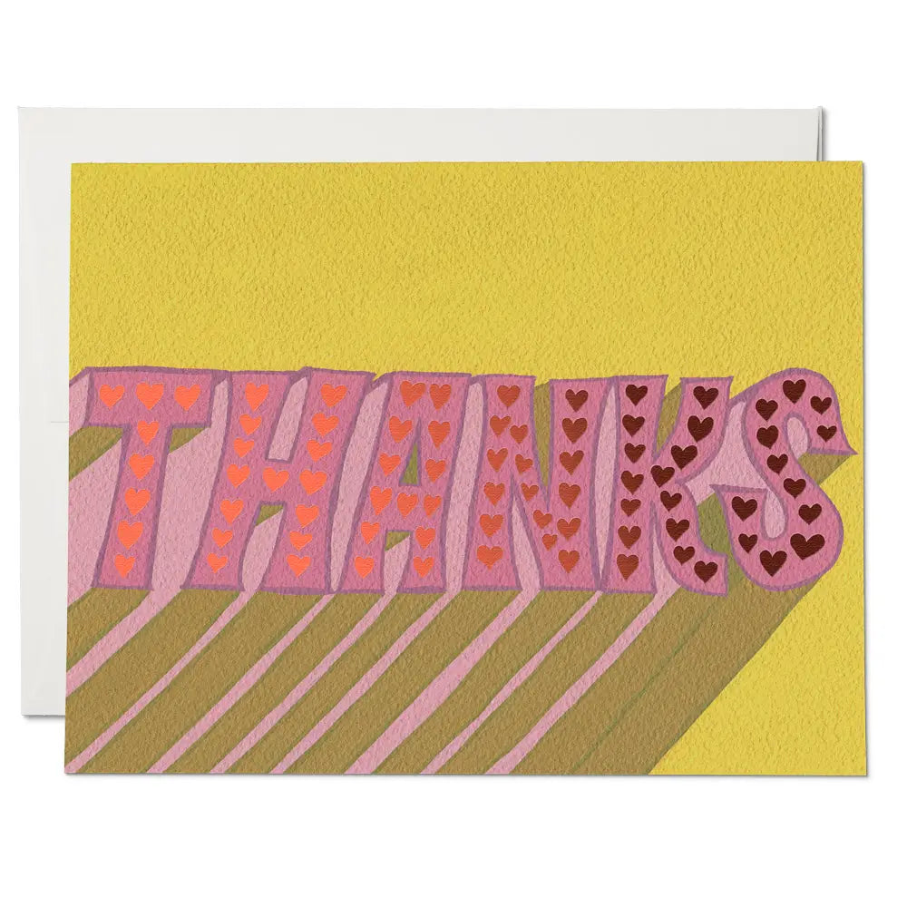 Heartfelt Thanks Card