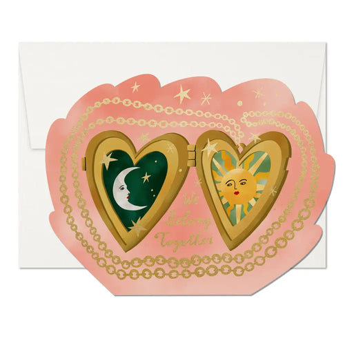 Locket Love Greeting Card