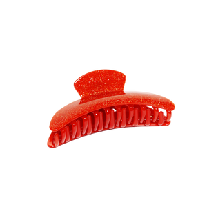 Slim Hair Claw Clip in Speakeasy Glitter