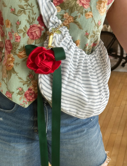 Rosie Bow Bag Charm