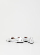 Load image into Gallery viewer, Silver Jolin Ballet Flat