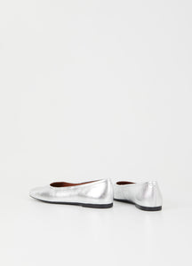 Silver Jolin Ballet Flat