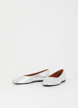 Load image into Gallery viewer, Silver Jolin Ballet Flat