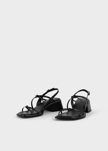 Black Ines Sandals