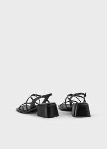 Black Ines Sandals