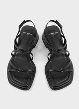 Load image into Gallery viewer, Black Ines Sandals