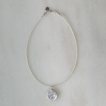 Load image into Gallery viewer, Pearl Coin Necklace