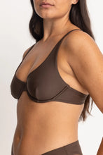 Load image into Gallery viewer, Classic Underwire Top Chocolate