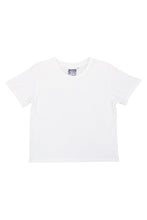 Load image into Gallery viewer, Washed White Cropped Ojai Tee