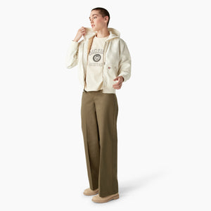 Cloud Stonewash Sherpa Jacket
