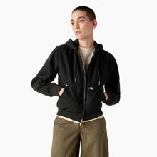 Load image into Gallery viewer, Black Stonewash Sherpa Jacket
