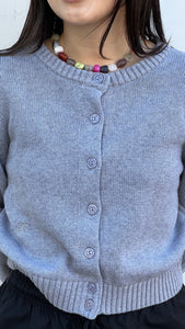 Rain cloud Dudley Cotton Knit Cardigan