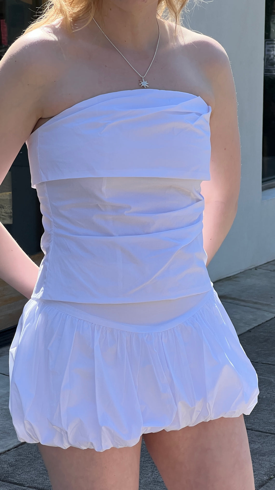 White Janelle Skirt