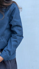 Load image into Gallery viewer, Airforce Blue Eisenhower Jacket