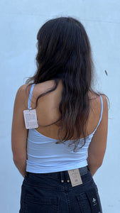 Baby Blue Scoop Back Cami