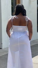 Load image into Gallery viewer, Cotton Poplin String Midi Dress