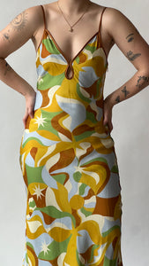 Nilana Keyhole Front Dress