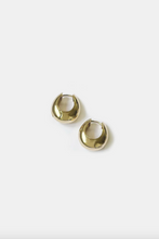 Load image into Gallery viewer, Gold Baby Hazel Hoops