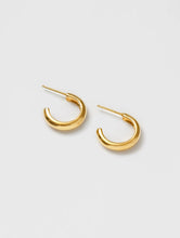 Load image into Gallery viewer, Large Gold Abbie Hoops