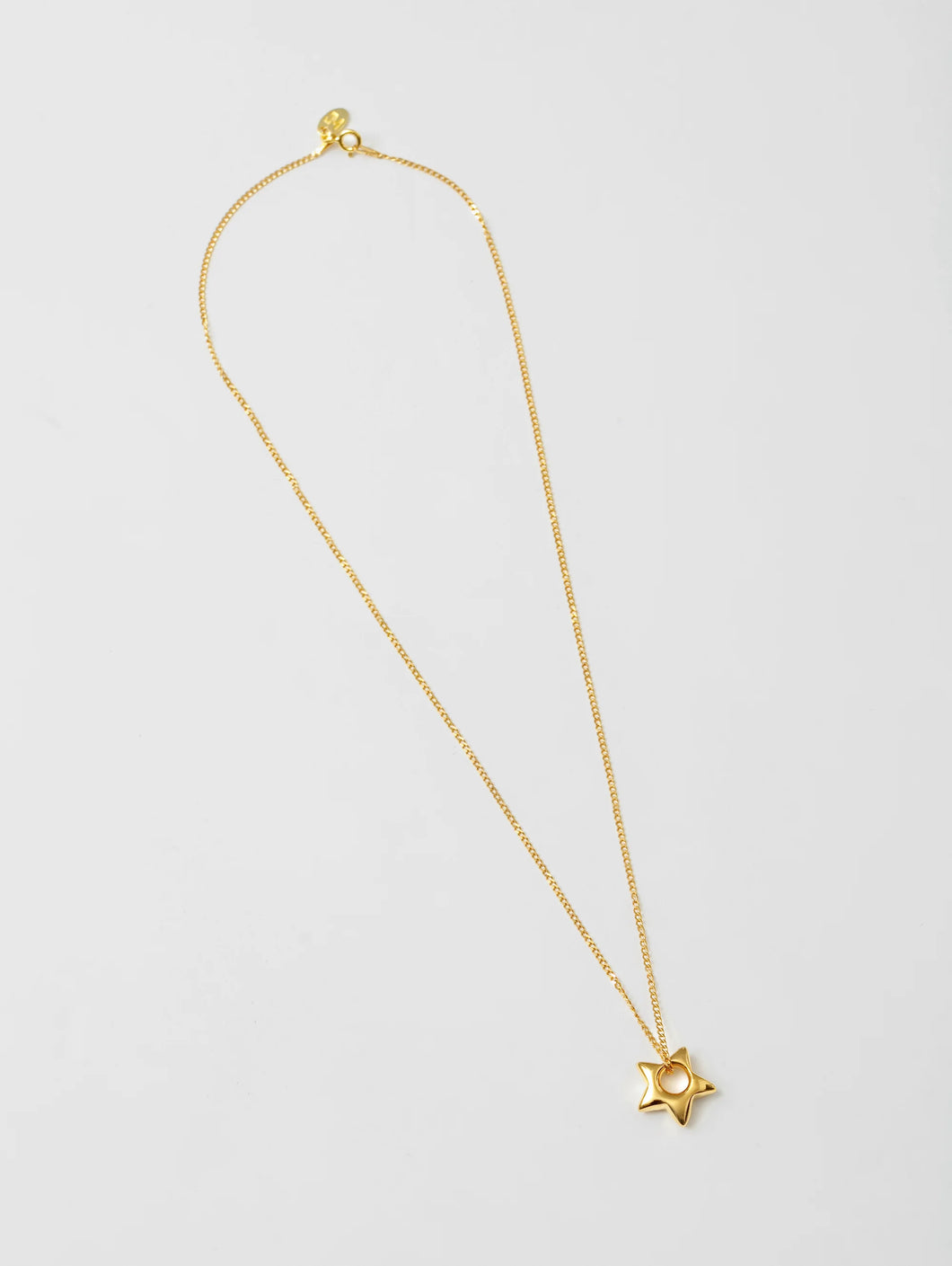 Star Charm Necklace Gold