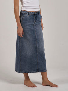 Frankie Skirt Weathered Blue