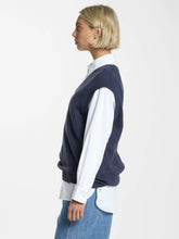 Load image into Gallery viewer, Endless Knit Vest in Station Navy
