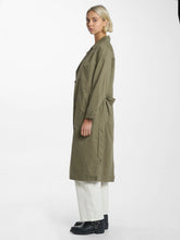 Load image into Gallery viewer, Adrianna Trench Coat in Aloe