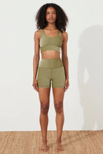 Load image into Gallery viewer, Olive Stripe Sport Top
