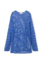 Load image into Gallery viewer, Sky Crochet Knit Top