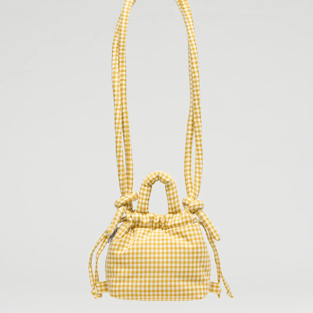 Yellow Vichy Micro Ona Soft Bag