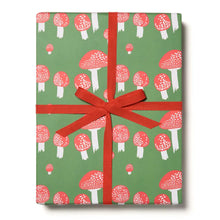 Load image into Gallery viewer, Festive Mushroom Gift Wrap