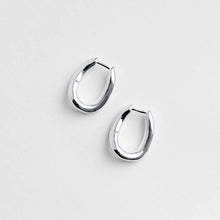 Load image into Gallery viewer, Sterling Silver Ruth Hoops