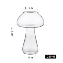 Load image into Gallery viewer, Mushroom Shaped Drinking Glass