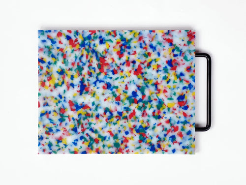 Large Multi Confetti Cutting Board