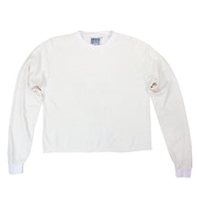 Load image into Gallery viewer, Washed White Cropped Long Sleeve
