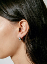Load image into Gallery viewer, Small Silver Remy Hoops