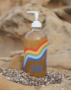 Mind and Body Wash Refillable Glass