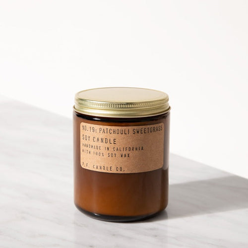 Patchouli Sweetgrass Standard Candle