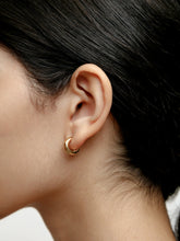 Load image into Gallery viewer, Small Gold Abbie Hoops