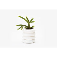 Load image into Gallery viewer, White Tall Stacking Planter