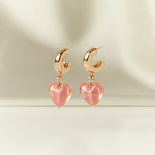 Load image into Gallery viewer, Heart Earrings
