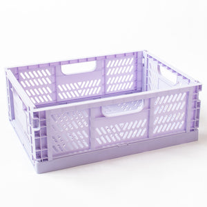 Large Lavender Storage Crate