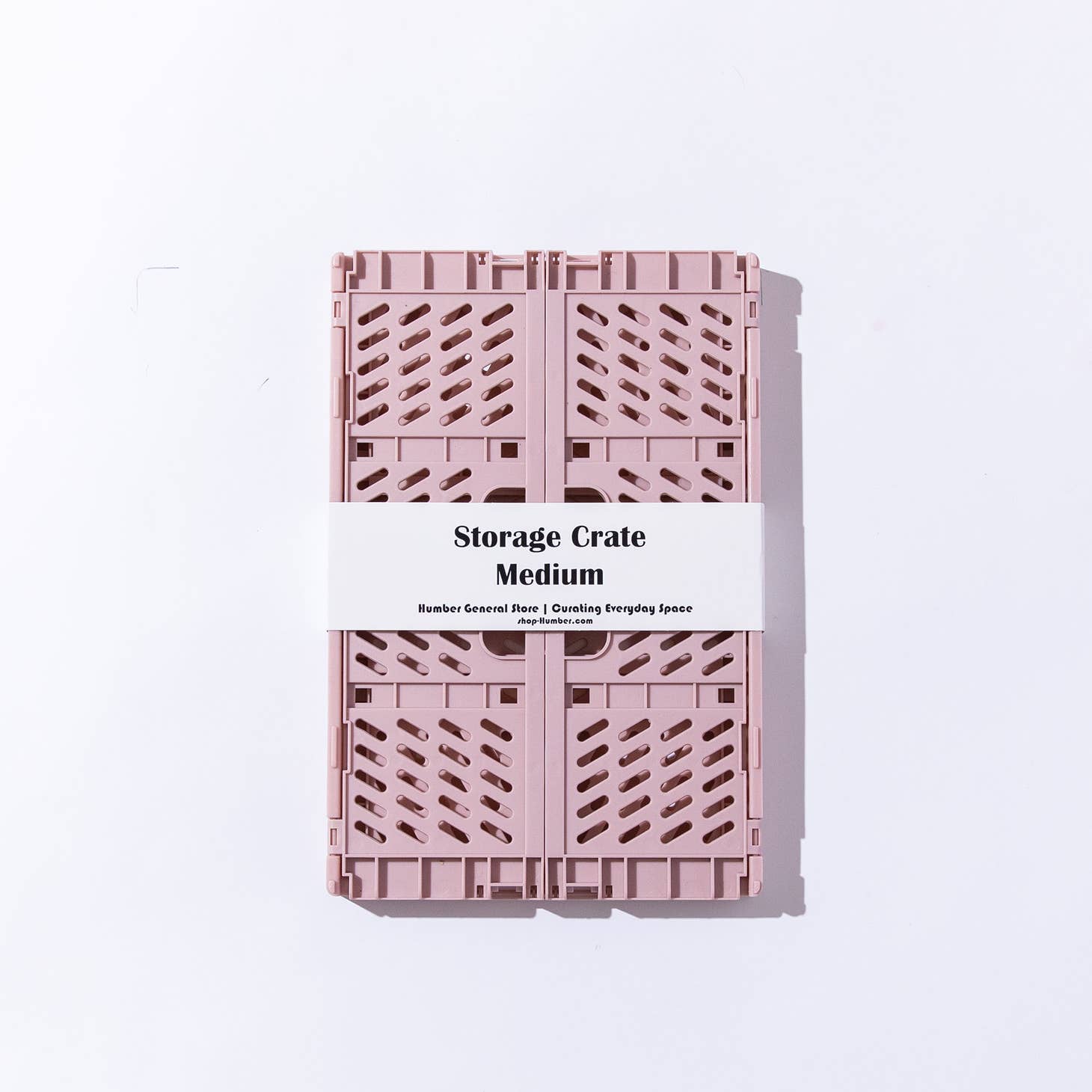 Medium Pastel Pink Storage Crate – Wild Cactus Boutique