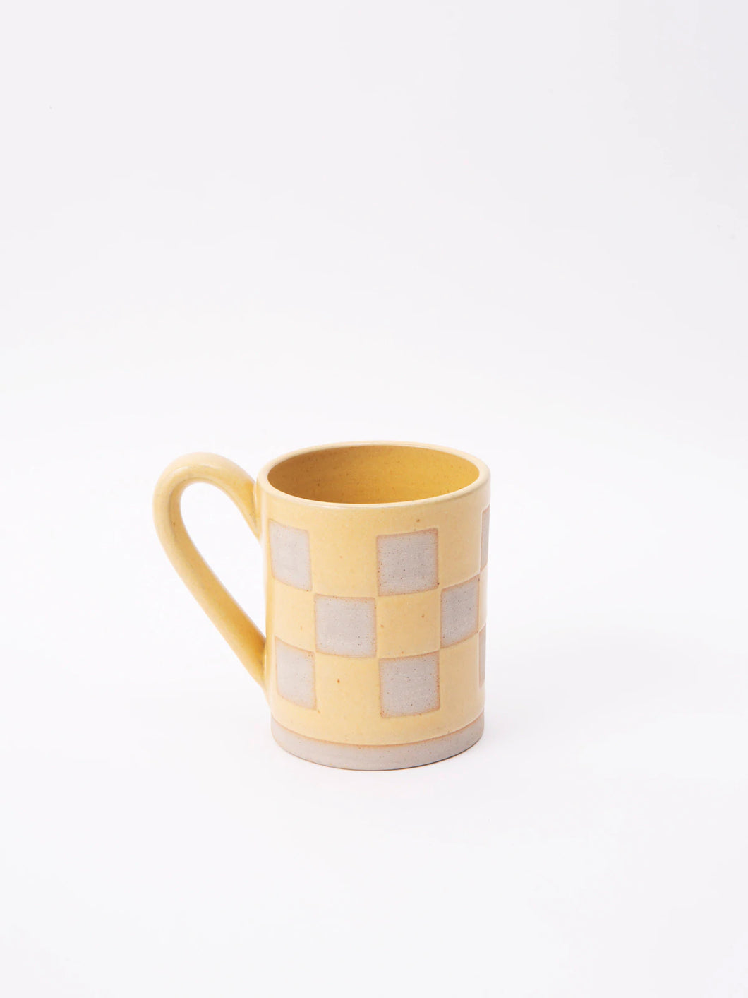 Yellow Checkered Mug